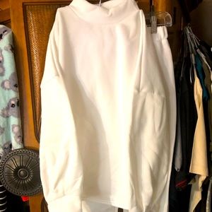 Women’s two piece sweat suit